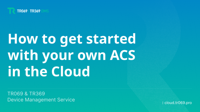 Video How to create your own ACS in the cloud